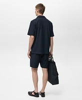 Mango Men's Slim-Fit Polo Shirt