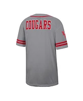 Colosseum Men's Gray Houston Cougars Free Spirited Baseball Jersey