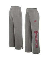 Nike Women's Heather Gray Oklahoma Sooners Legacy One Line Phoenix Fleece Sweatpants
