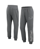 Nike Men's Gray Las Vegas Raiders Club Fleece Jogger Pants