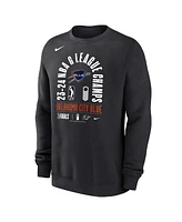 Nike Men's Black Oklahoma City Blue 2024 Nba G-League Champions Fleece Crewneck Pullover Sweatshirt