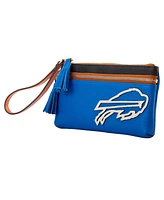 Dooney & Bourke Buffalo Bills Infield Double-Zip Wristlet