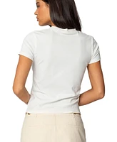 Edikted Women's Seashells Graphic T Shirt