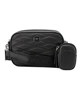 Nine West Avaya Double Zip Camera Crossbody Bag