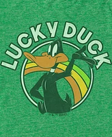 Looney Tunes Men's Lucky Duck Short Sleeve T-Shirt