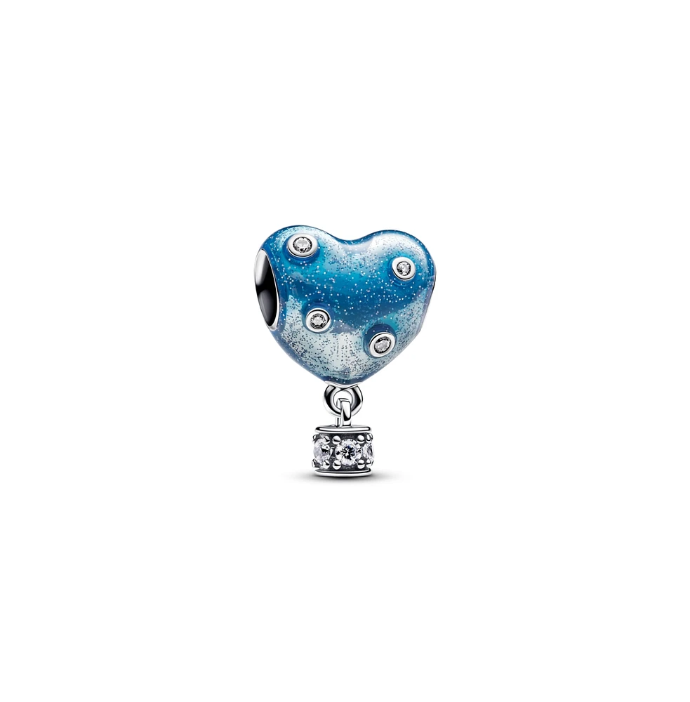 Pandora Sterling Silver Heart Hot Air Balloon Charms