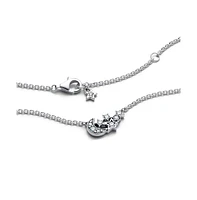 Pandora Sparkling Moon Star Collier Pendant Necklace