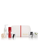 Free 9-Pc. gift with any $85 Shiseido purchase! (Up to a $137 Value!)