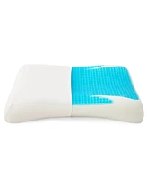 Unikome Cooling Gel Memory Foam Pillow with Washable Cover, Standard