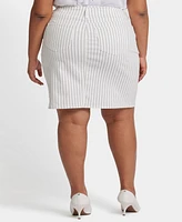 Nydj Plus High Waist Skirt