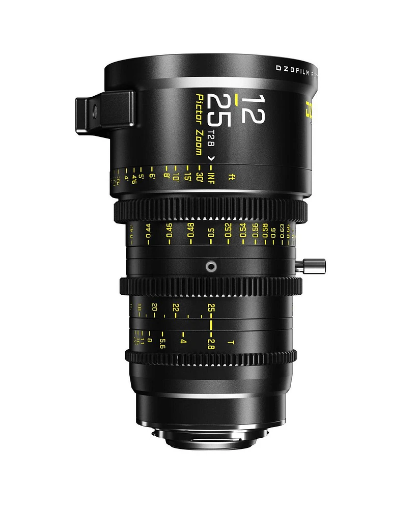 Dzofilm Pictor Zoom 12-25mm T2.8 Parfocal Cine Lens for Pl Mount and Canon Ef, Black