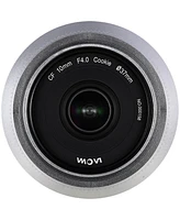 Venus Laowa 10mm f/4 Cookie Pancake Lens for Fujifilm X, Silver