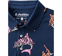 Chubbies Men's the King of Sea Performance Polo Shirt