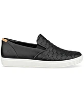 Ecco Women's Soft 7 Woven 3.0 Slip-On Sneakers