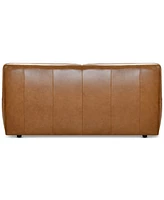 Glympton 73" Leather Loveseat, Exclusively at Macy's