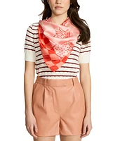 Steve Madden 2-Pc. Fruity Fun Satin Square Scarf Set