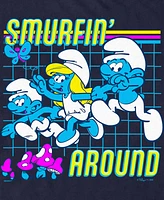 Smurfs Men's Smurf Around Short Sleeve T-Shirt