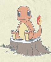 Pokemon Men's Charmander Daily Sketch Short Sleeve T-Shirt