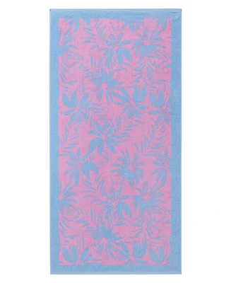 Jessica Simpson Palm Bliss Cotton Beach Towel, 36" x 72"