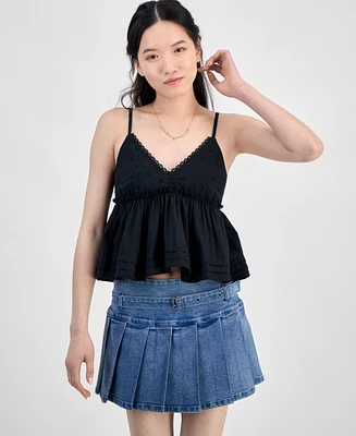 Self Esteem Juniors' Cotton Babydoll Tank