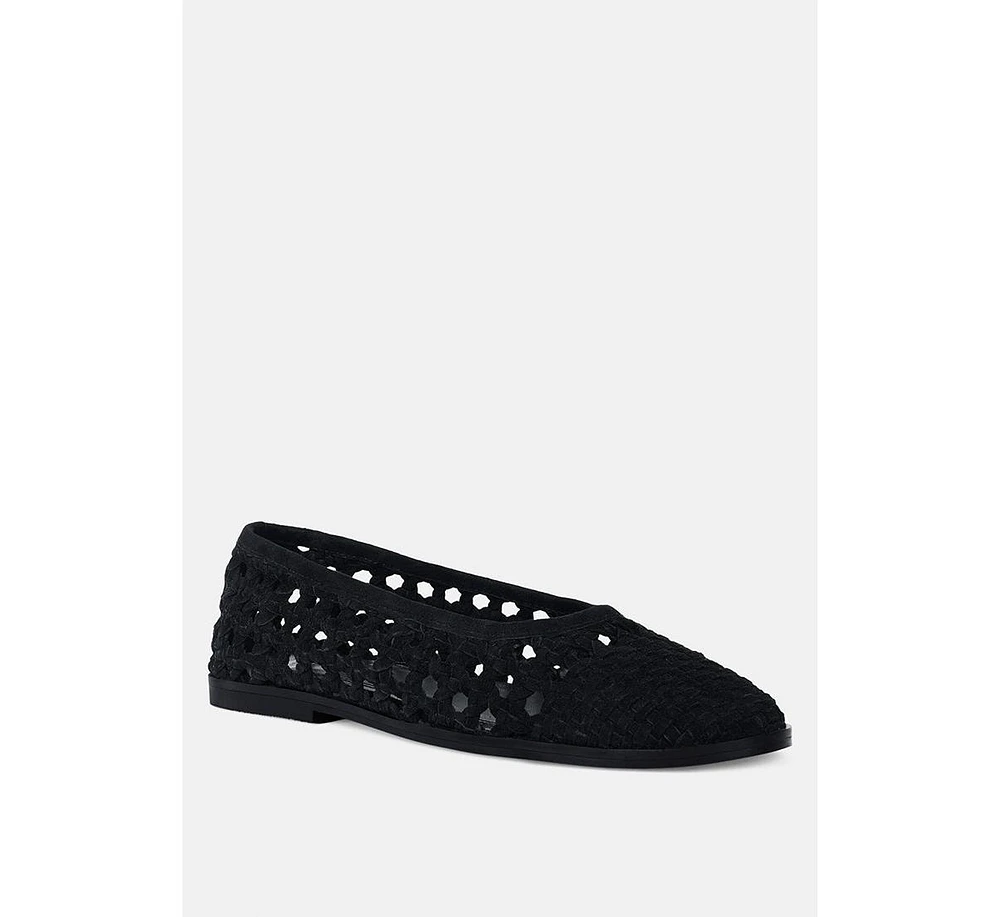 Miyako Handcrafted Soft Suede Leather Flats