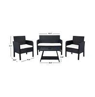 Aboka 4PC Outdoor Living Set