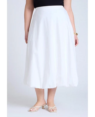Eloquii Plus Maxi Bubble Skirt