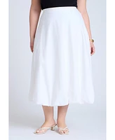 Eloquii Plus Maxi Bubble Skirt