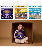Quokka 3X Set Learning Board Games for Kids 6-8 - Educational Trivia Cards Ages 8-12