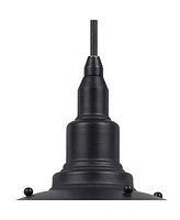 Modern Industrial Pendant Light with Metal Frame for Kitchen or Dining Room
