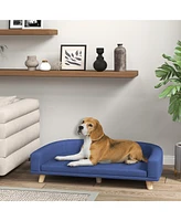 PawHut Dog Sofa Couch with Washable Cushion for Large Dogs, Cats,