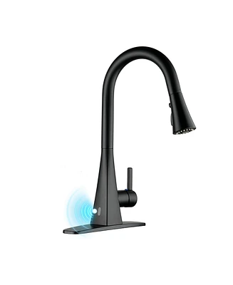 Mondawe Touchelss Pull-Down Kitchen Faucet With Sprayer