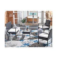 Bassey 4PC Outdoor Living Set