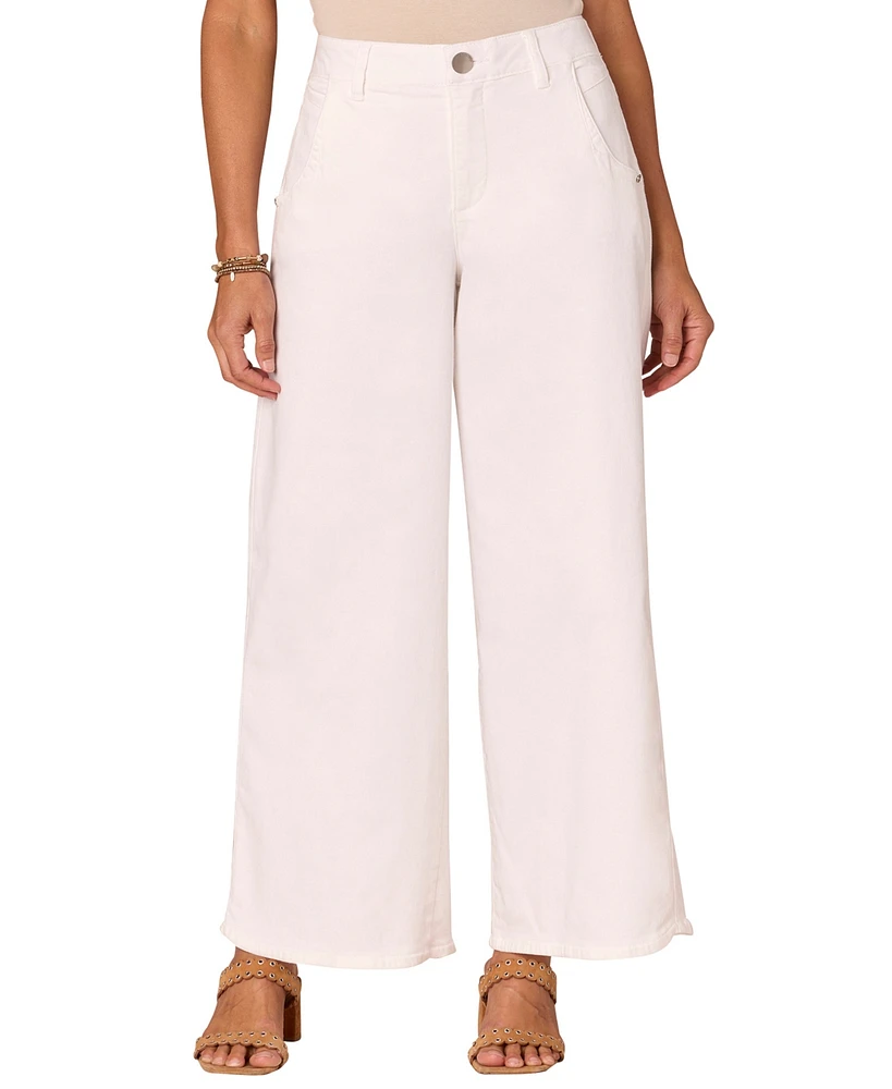Democracy Women's Absolution Skyrise Wide Leg Jeans