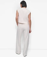 Dkny Petite Aero Crepe Vest