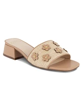 Jones New York Women's Unfloret Block Heel Flat Sandals