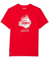 Lacoste Men's Crocodile Logo Graphic T-Shirt - ZBG