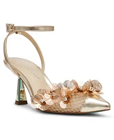 Betsey Johnson Women's Carli Flower Ornament Pumps