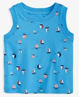 First Impressions Baby Boys Sailboat-Print Tank Top, Exclusively at Macy's