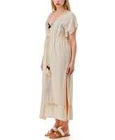 Marcus Adler Women's Boho Swim Cover-Up Dress