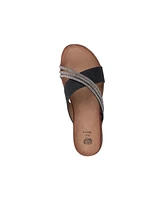 Gc Shoes Women's Iris Embellished Asymmetrical Flat Sandals