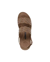 Gc Shoes Women's Alexia Embellished Wedge Sandals