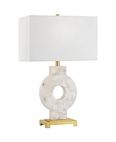Possini Euro Mavi 25 1/2" Modern Alabaster Marble Stone Table Lamp - Possini Euro Design