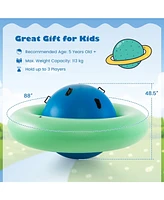 7.5-Ft Inflatable Dome Rocker - 6 Handles, Kids Bouncer