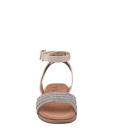 Nina Little Girls Lois Shimmer Flat Sandals