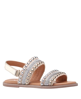 Nina Little Girls Suissa Flat Sandals
