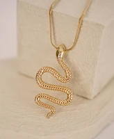 Ettika Serpentina Pendant Choker Necklace