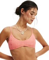 Cotton On Women's Super Scoop-Neck Bikini Top