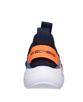 Skechers Little Boys' Go Run Elevate Slip-On Stretch Lace Athletic Sneakers from Finish Line
