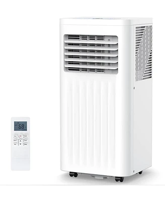 Cowsar 8,000 Btu Portable Ac, 4 Modes, 350sq.ft, Remote & Led, Wheels,Sleep Mode,Home/Dorm